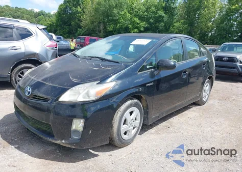 2011 Toyota Prius Three из США, поврежденный, VIN JTDKN3DU9B1407899